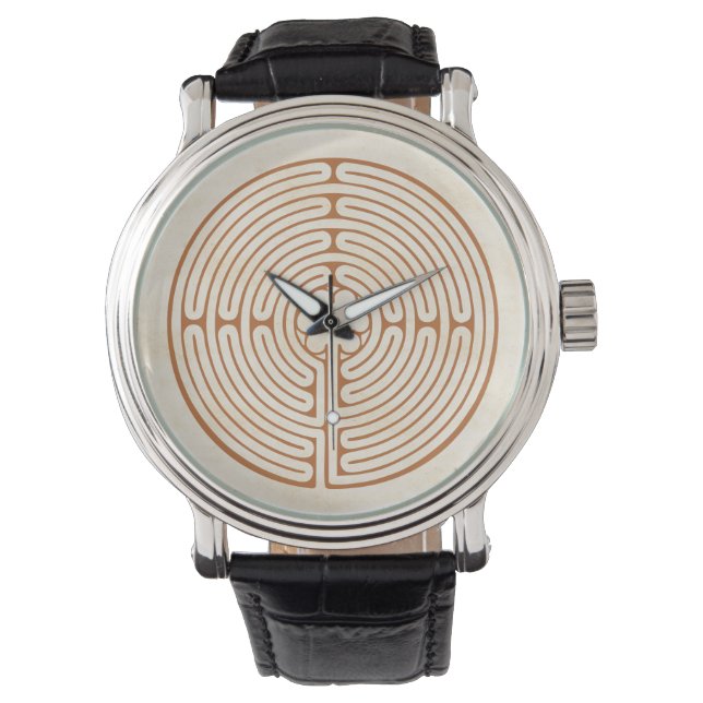 Reloj De Pulsera Chartres Labyrinth (Anverso)