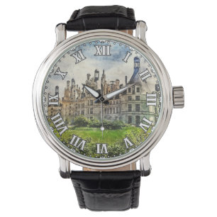 Reloj De Pulsera Chateau de Chambord, Francia.