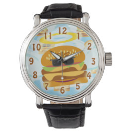 Reloj De Pulsera Cheeseburger Celestial