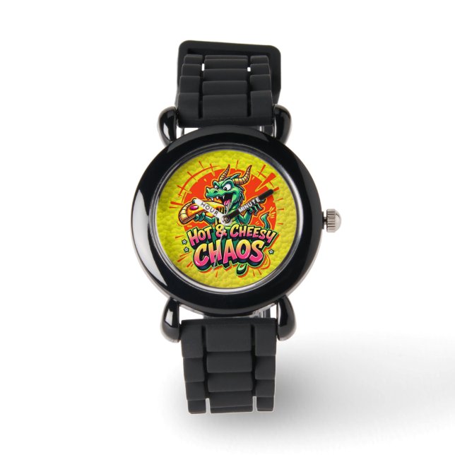 Reloj De Pulsera Cheesy Dragon Delight (Anverso)