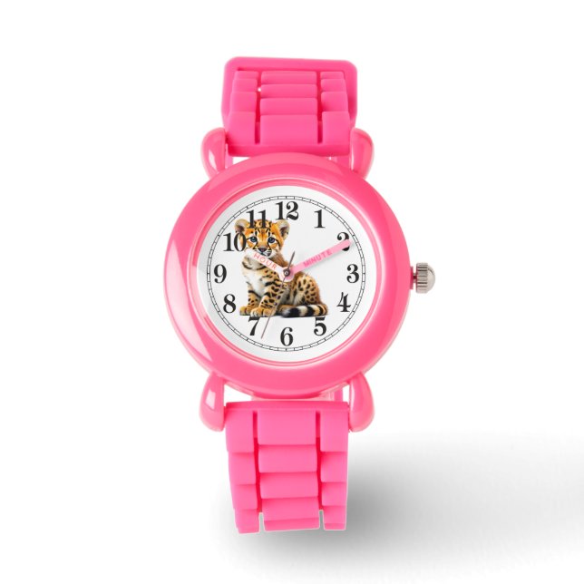 Reloj De Pulsera Cheetah Cub (Anverso)