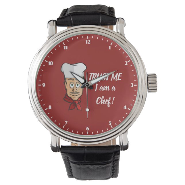 Reloj De Pulsera Chef (Anverso)
