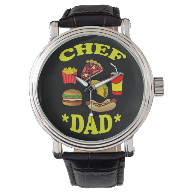 Reloj De Pulsera Chef Dad (Anverso)