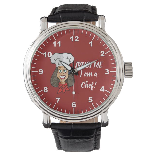 Reloj De Pulsera Chef femenino (Anverso)