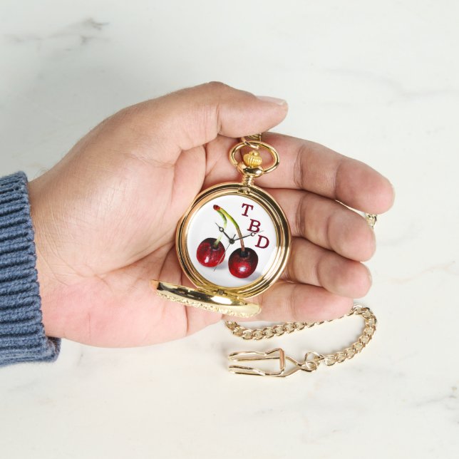 Reloj De Pulsera Cherries Watch (Mano)