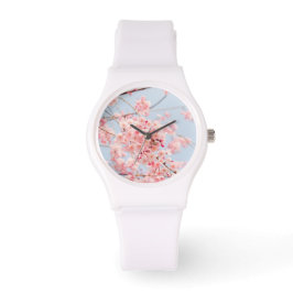Reloj De Pulsera Cherry Blossom Flores rosas Watch