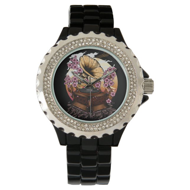Reloj De Pulsera Cherry Blossom Musical (Anverso)