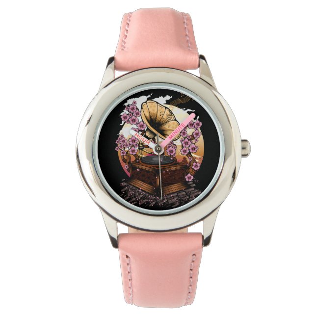 Reloj De Pulsera Cherry Blossom Musical (Anverso)