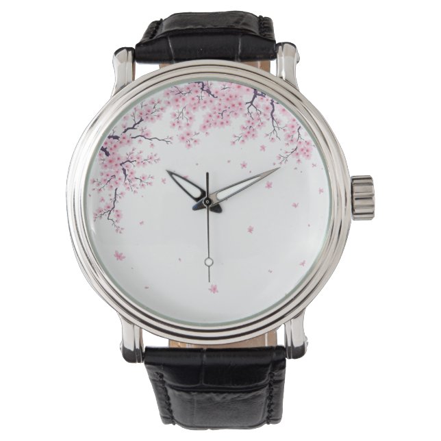 Reloj De Pulsera Cherry Blossom Sakura Japanese Art Tote  (Anverso)