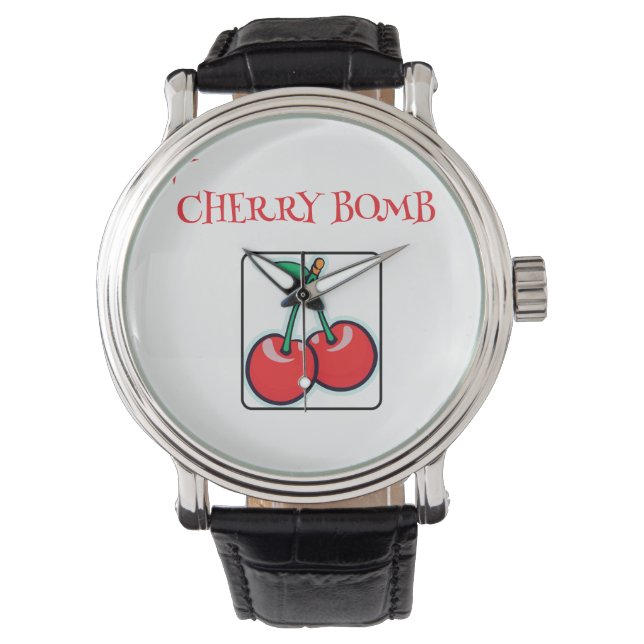 Reloj De Pulsera Cherry bomb (Anverso)