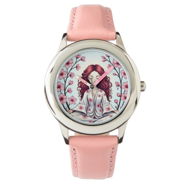 Reloj De Pulsera CherryBlossomWitch (Anverso)