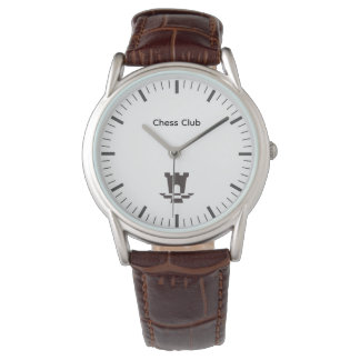 Reloj De Pulsera Chess Club Logo Watch