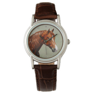 Reloj De Pulsera Chestnut Morgan Horse
