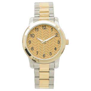 Reloj De Pulsera Chevron de los años 1970