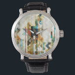 Reloj De Pulsera Chevron Urbano II<br><div class="desc">Decoración del hogar</div>