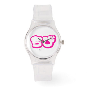 Reloj De Pulsera Chibi ち び japonés Nihongo Hiragana Script