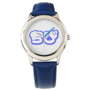 Reloj De Pulsera Chibi ち び japonés Nihongo Hiragana Script
