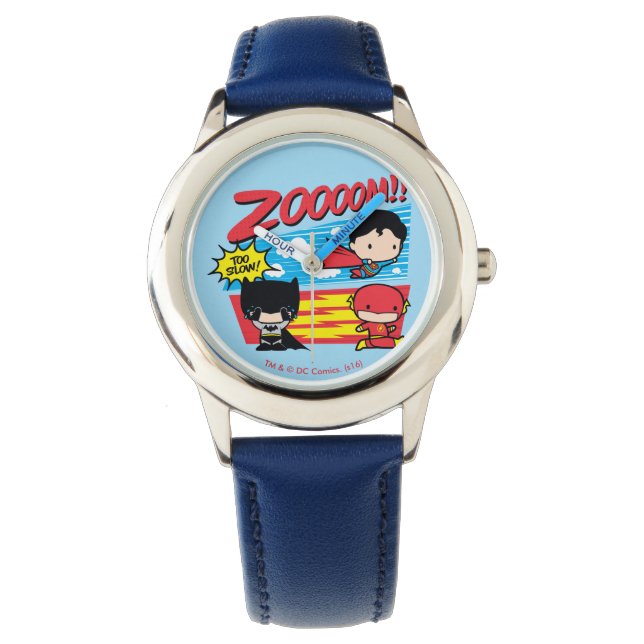 Reloj De Pulsera ¡Chibi Batman demasiado lento! (Anverso)