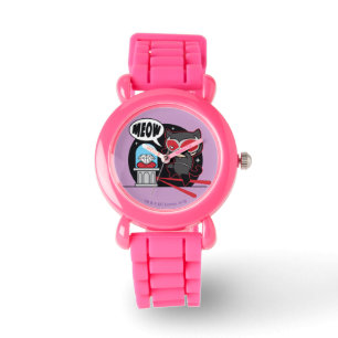 Reloj De Pulsera Chibi Catwoman Robando un diamante