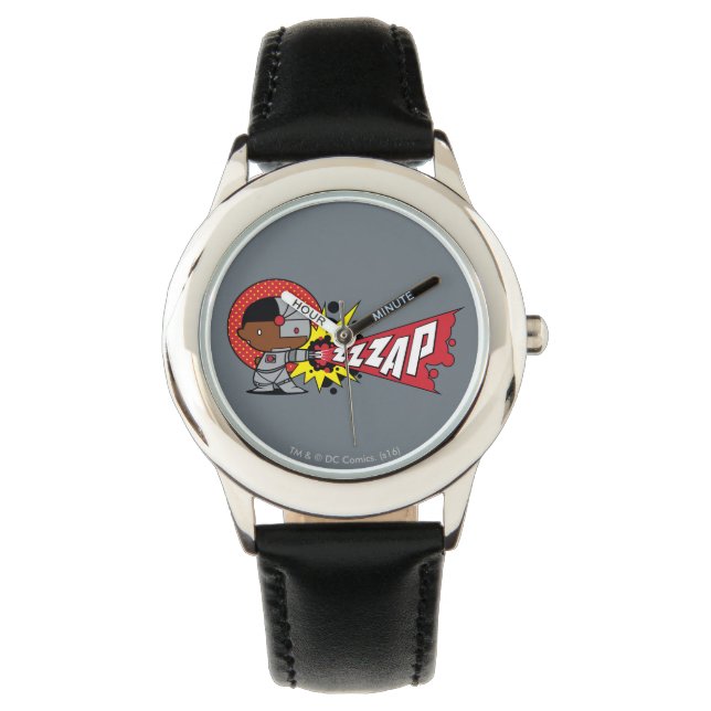 Reloj De Pulsera Chibi Cyborg's Cybernetic Cannon (Anverso)
