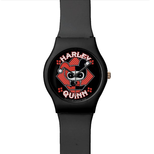 Reloj De Pulsera Chibi Harley Quinn Splits (De cerca)