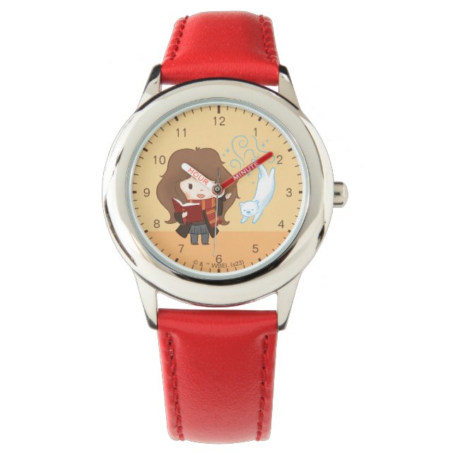 Reloj De Pulsera Chibi Hermione Granger Patronus (Anverso)