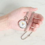Reloj De Pulsera CHIC! ⏱️ Custom Silver Necklace Watch<br><div class="desc">📜 DESCRIPTION Style meets story with this custom silver necklace watch — a timepiece you wear close to your heart. Add your own image to the face: a favorite photo, a pet’s mischievous mug, a meaningful symbol, or a vintage memory that deserves to travel with you. With its polished silver...</div>