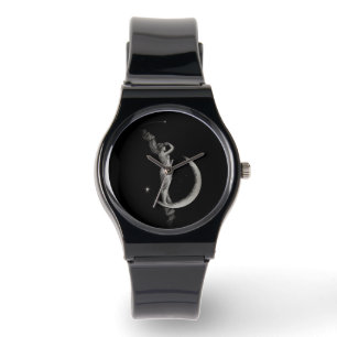 Reloj De Pulsera Chica Art Nouveau Moon