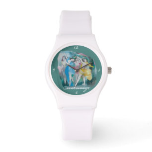 Reloj De Pulsera Chica Ballerina Dancers Thunder_Cove