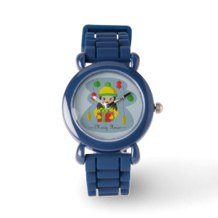 Reloj De Pulsera Chica con caja de regalo para Navidades