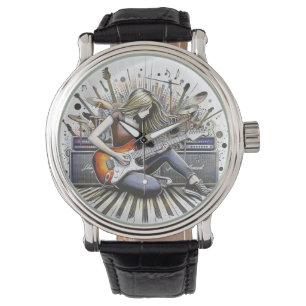 Reloj De Pulsera Chica con vibraciones musicales