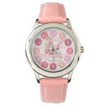 Chica De Acuarela Suave Y Regalo De Monograma De U