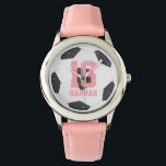 Reloj De Pulsera Chica de baloncesto de fútbol<br><div class="desc">Diseño temático</div>