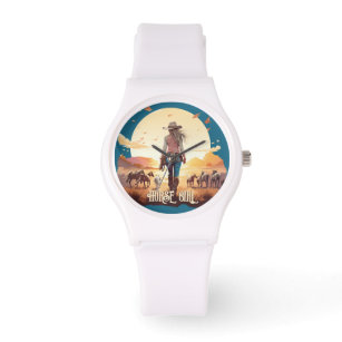 Reloj De Pulsera Chica de caballos Cowgirl amante del caballo desie