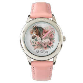 Reloj De Pulsera Chica de caballos Cumpleaños