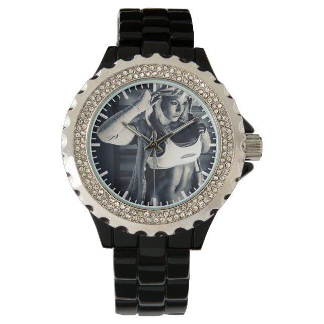 Reloj De Pulsera Chica de Fitness femenino caliente (Anverso)