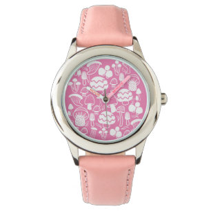 Reloj De Pulsera Chica de hongos