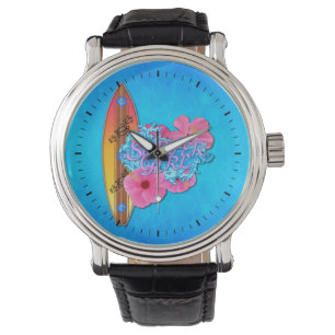 Reloj De Pulsera Chica de la persona que practica surf
