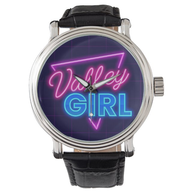 Reloj De Pulsera Chica de Neon Valley (Anverso)