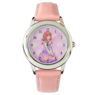 Reloj De Pulsera Chica de Pink Macaron