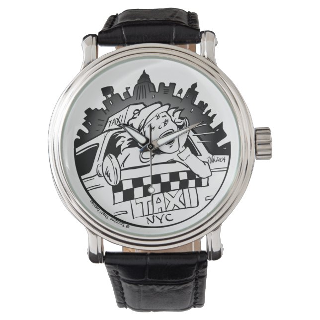 Reloj De Pulsera Chica de taxi (Anverso)