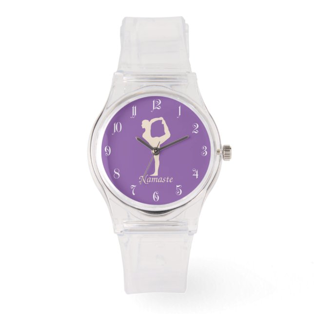 Reloj De Pulsera Chica de yoga (Anverso)