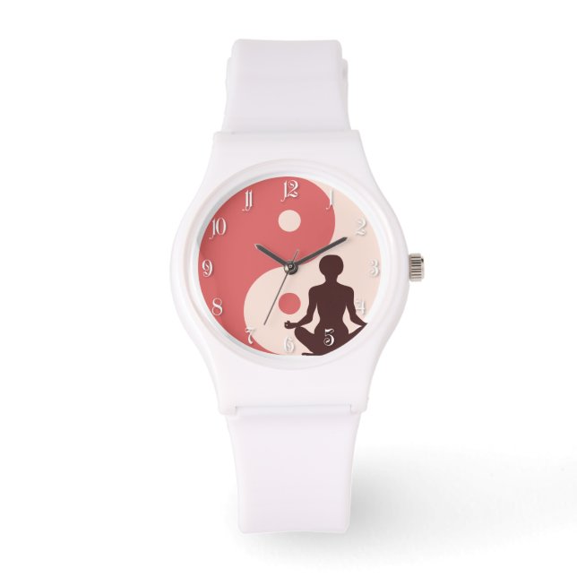 Reloj De Pulsera Chica de yoga (Anverso)