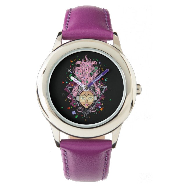 Reloj De Pulsera Chica Gamer (Anverso)