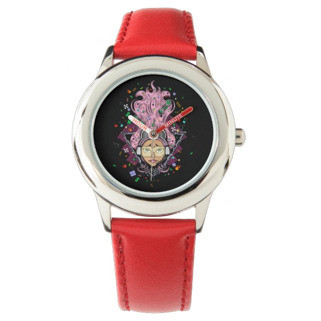Reloj De Pulsera Chica Gamer (Anverso)