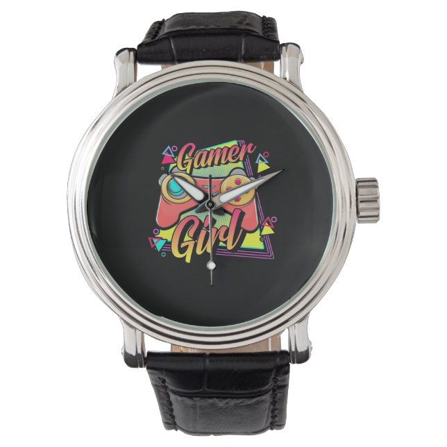 Reloj De Pulsera Chica Gamer (Anverso)