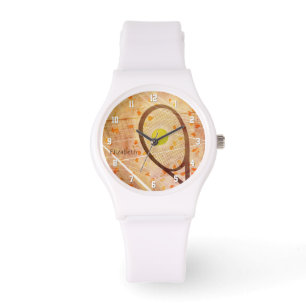 Reloj De Pulsera Chica personalizado con amor al tenis