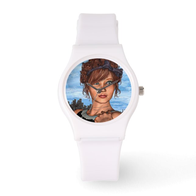 Reloj De Pulsera Chica retro (Anverso)