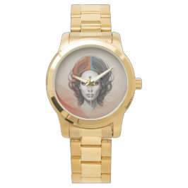 Reloj De Pulsera chica vívido fuera de adentro