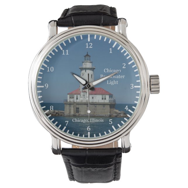 Reloj De Pulsera Chicago Breakwater Light watch (Anverso)